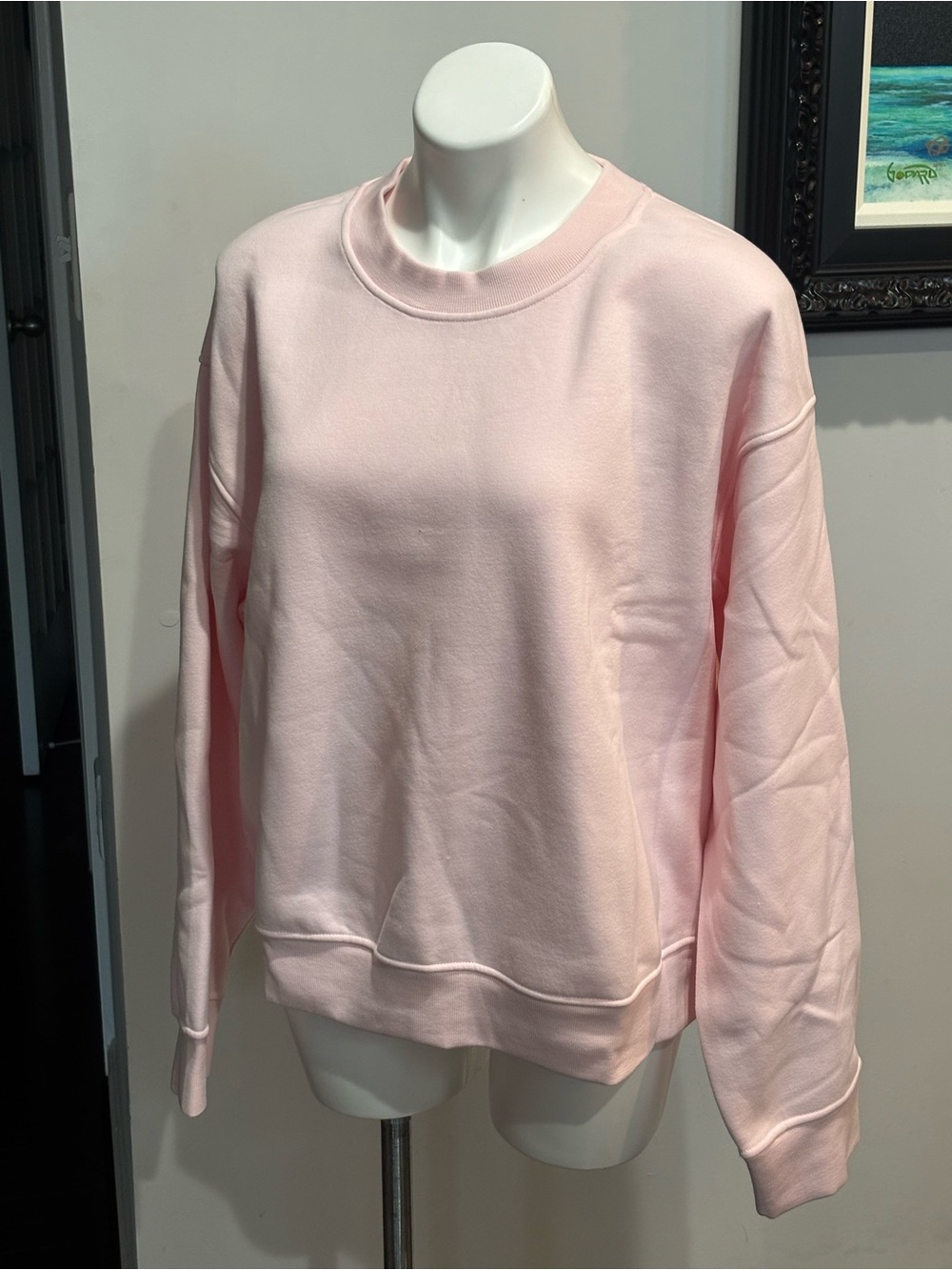 Lululemon athletica Pale Pink Crewneck Sweatshirt NWT